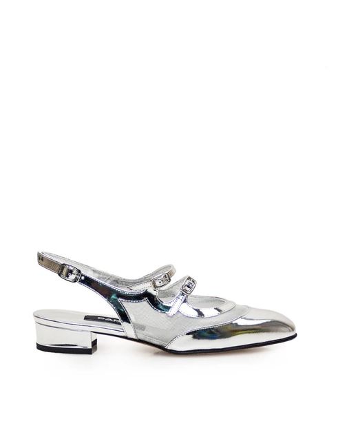 CAREL PARIS White Pechenight Pump