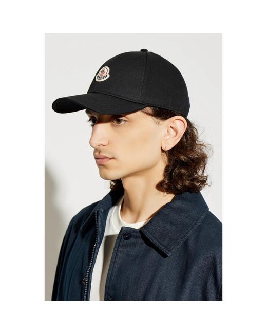 Moncler Black Hats & Caps for men
