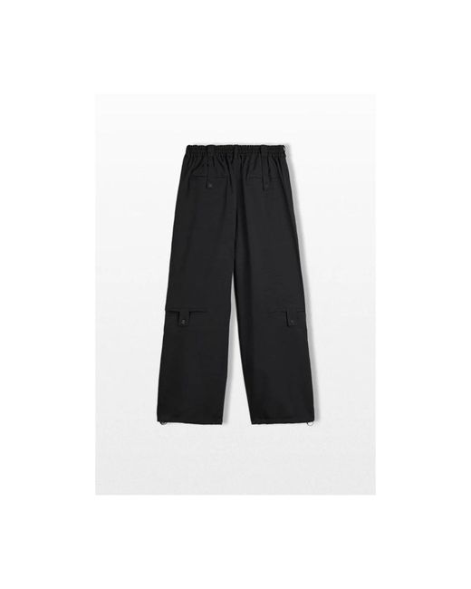 Y-3 Wijde Broek in het Black voor heren