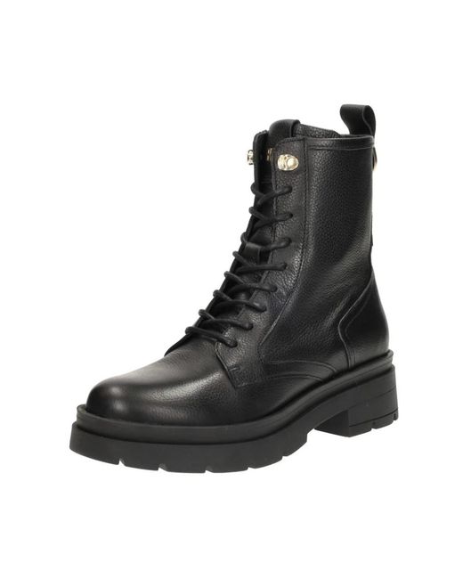 RED-RAG Black Schnürstiefel