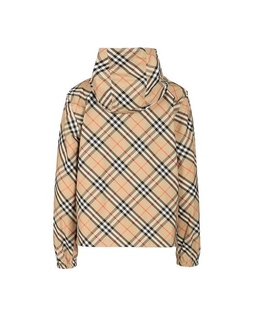 Light Jackets Burberry de color Natural