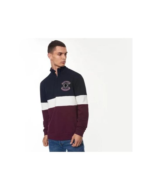 Fred Perry Blue Zip-Throughs for men