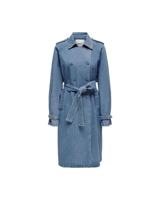 Trench Coats ONLY de color Blue