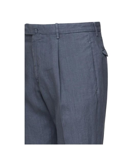 Santaniello Blue Suit Trousers for men