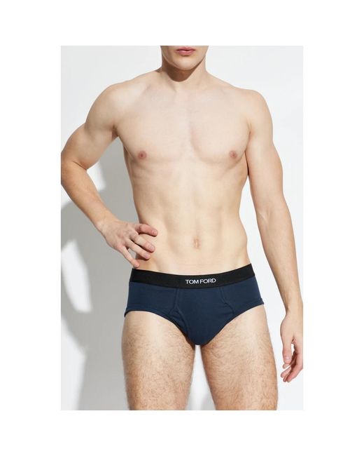 Tom Ford Twee-Pack Slips in het Black voor heren