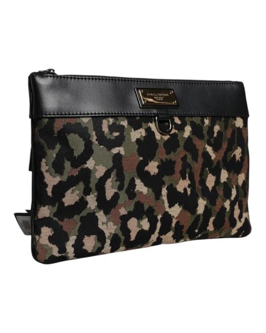 Dolce & Gabbana Black Clutches