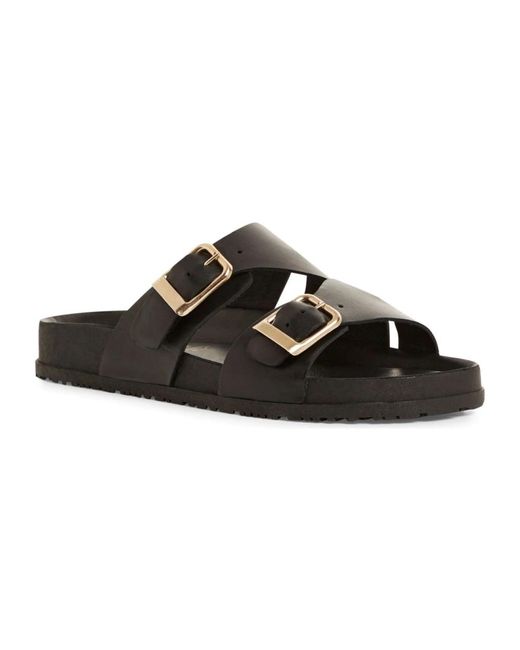 Tamaris Black Sliders
