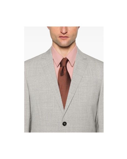 DSquared² Aschgrauer anzug mit hinteren belüftungsschlitzen in Gray für Herren