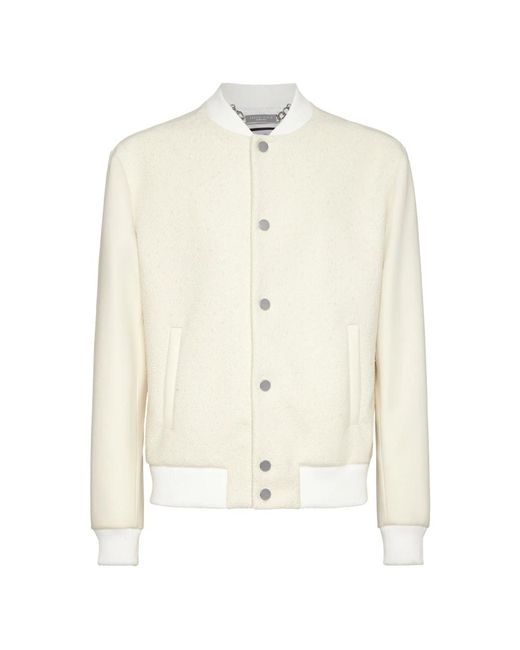 Bomber Jackets Philipp Plein de hombre de color White