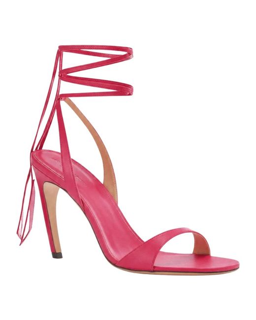 The Attico Pink High Heel Sandals