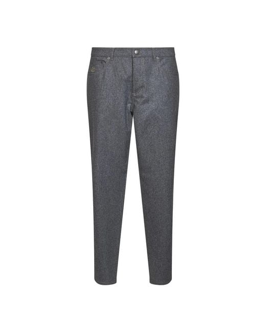 Brunello Cucinelli Gray Slim-Fit Trousers for men