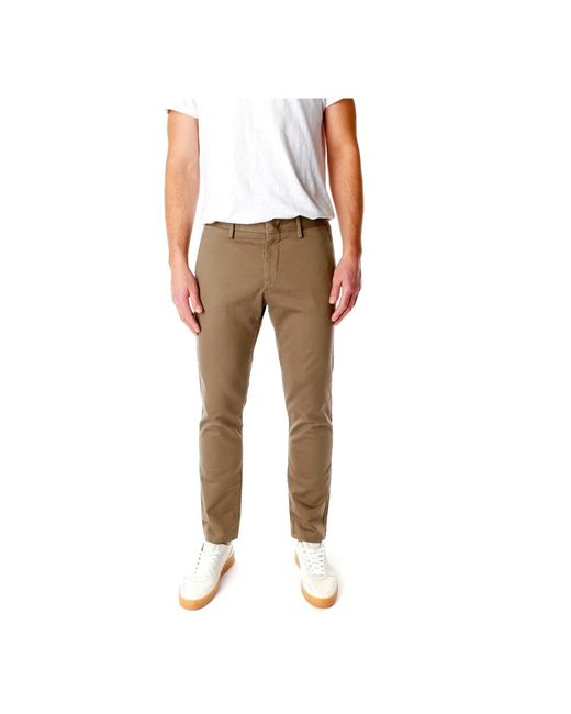 NN07 Brown Chinos for men
