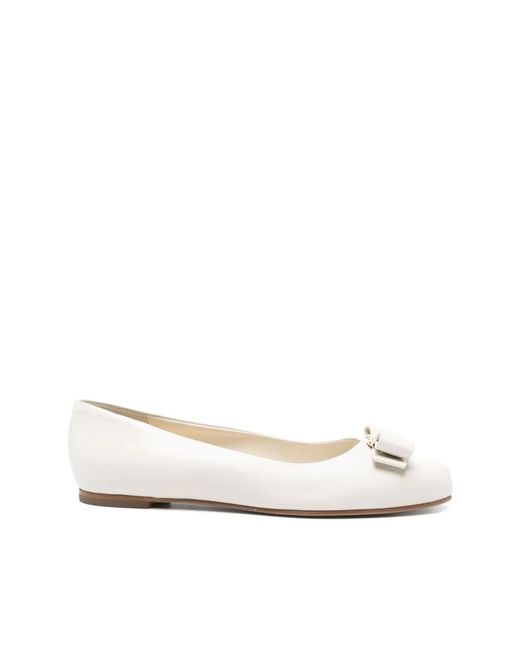 Ballerinas Ferragamo de color White