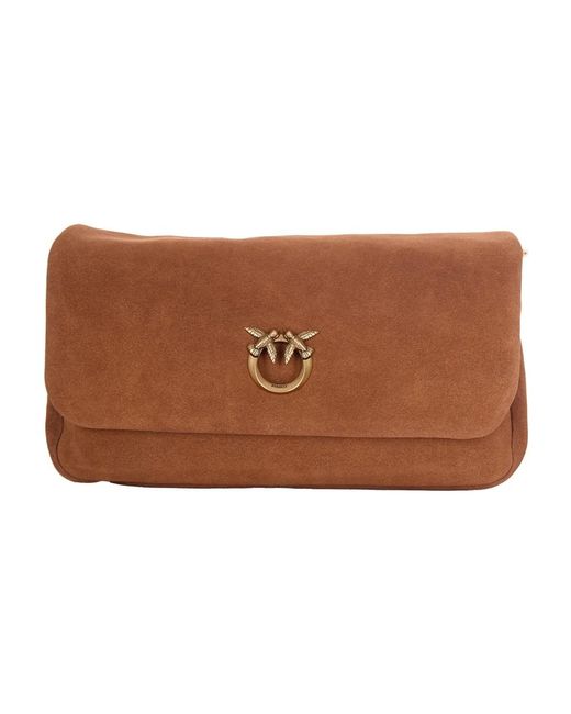 Pinko Brown Clutches