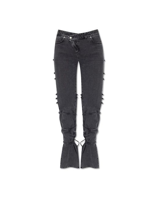 McQueen Blue Flare Jeans