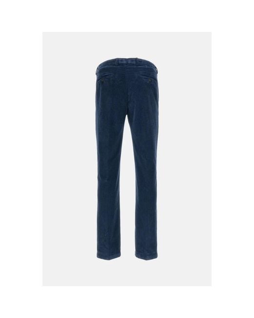 BRIGLIA Blue Trousers for men