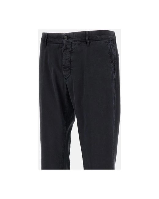 Incotex Blue Slim-Fit Trousers for men