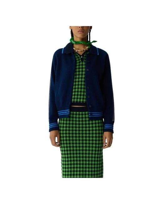 Guest In Residence Green Midi Skirts