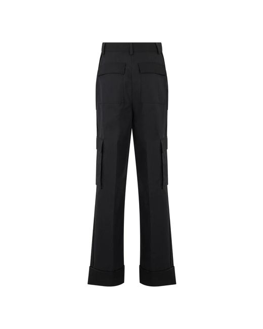 Moschino Flared Broeken in het Black