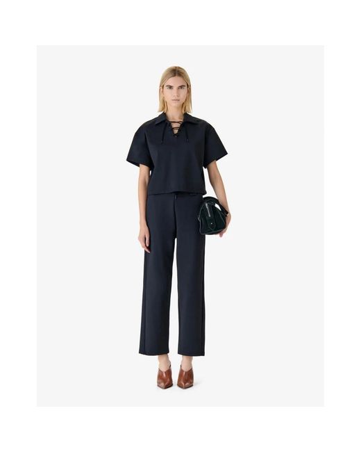 IRO Black Polo Shirts
