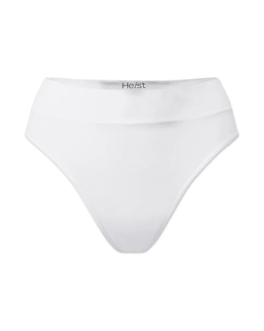 Heist Studios Ondergoed ,Wit ,Katoen Softskin Thong in het White