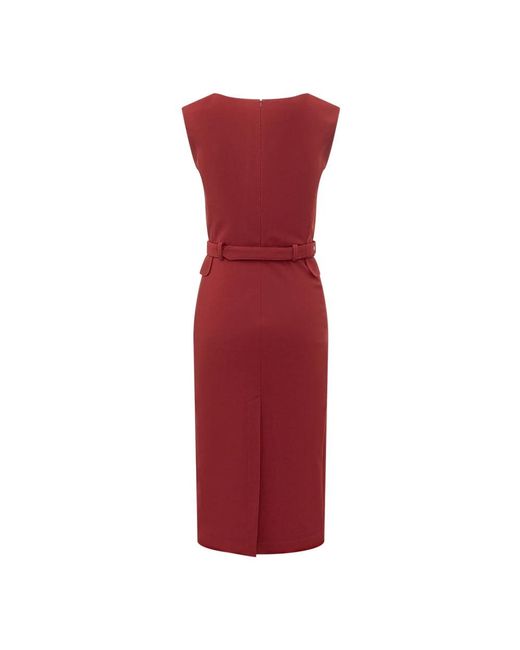 Pinko Red Midi Dresses