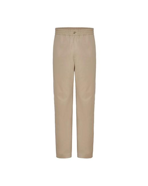Maison Kitsuné Natural Slim-Fit Trousers for men