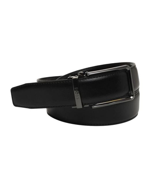 HUGO Black Belts for men