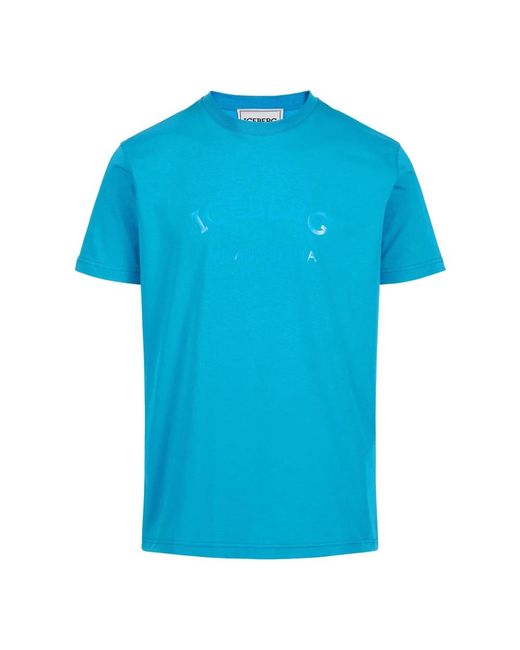 T-Shirts di Iceberg in Blue da Uomo