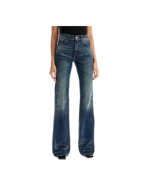 Haikure Blue Bootcut Jeans