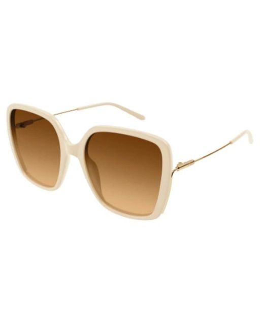 Sunglasses di Chloé in Natural