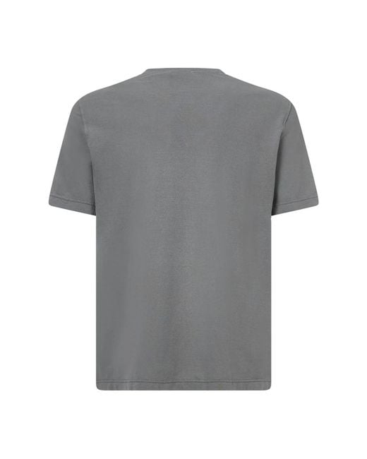 Drumohr Klassisches t-shirt für männer in Gray für Herren