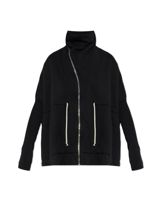 Rick Owens Black Zip-Throughs