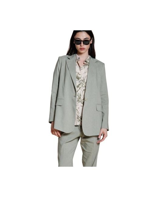 Mason's Gray Blazers