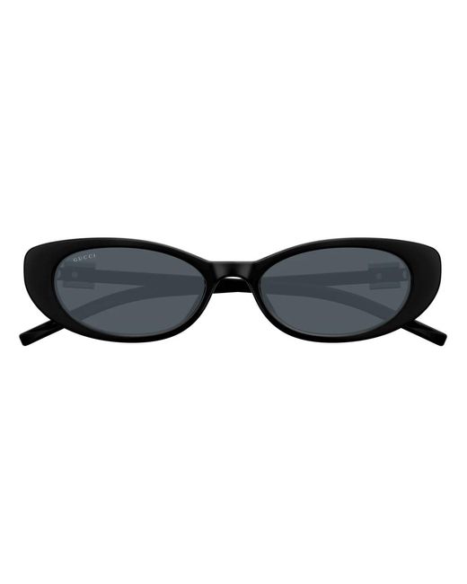 Gucci Black Gg1680S 002 Sunglasses Injected Cat Eye