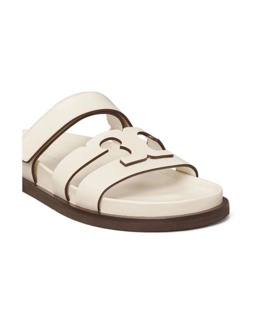 Sliders di Tory Burch in Natural