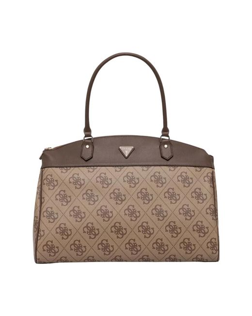 Guess Berta Tote in het Brown