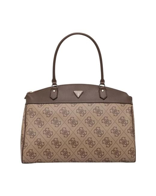 Guess Berta Tote in het Brown