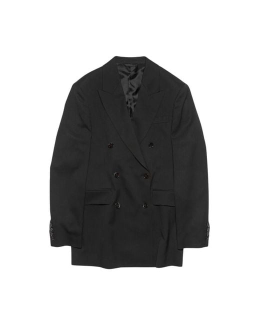 Blazers Acne en coloris Black