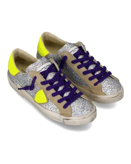 Philippe Model Blue Sneakers
