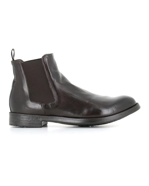 Officine Creative Gray Chelsea Boots for men