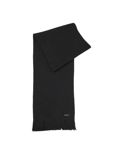 HUGO Winter Scarves in het Black voor heren