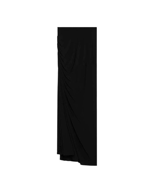 Alaïa Black Maxi Skirts
