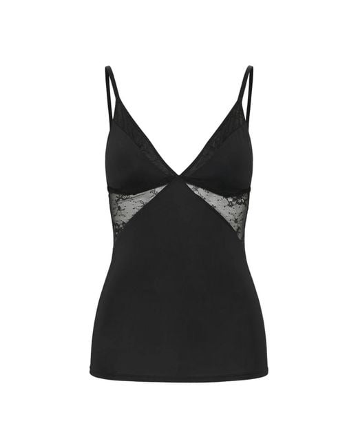 Gestuz Black Sleeveless Tops