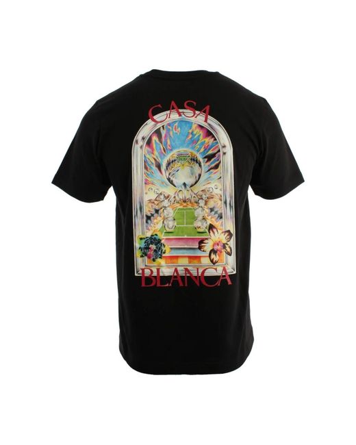 Casablanca Black T-Shirts for men