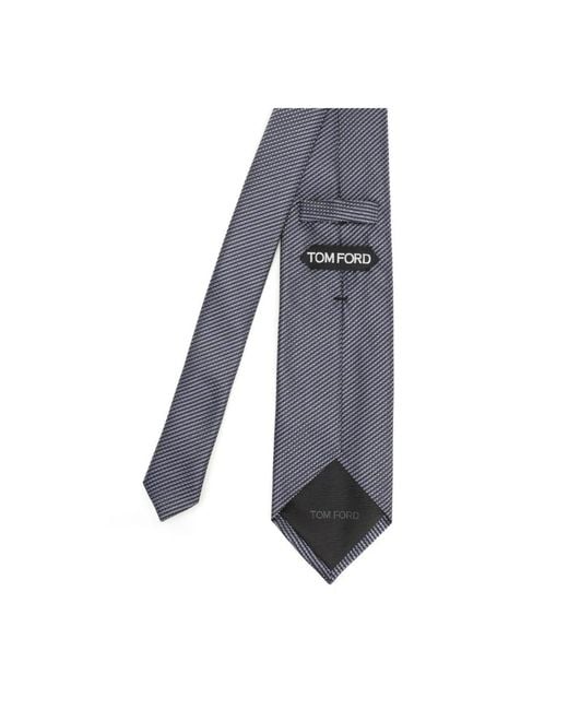 Tom Ford Gray Ties for men