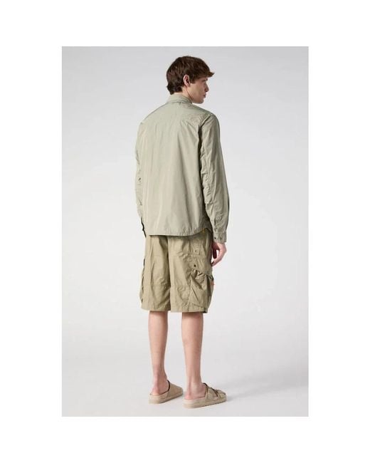 Parajumpers Jassen ,Groen ,Polyester Millard Surchemise Light Jacket in het White voor heren