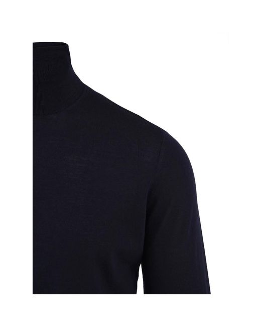 Drumohr Blue Turtlenecks for men