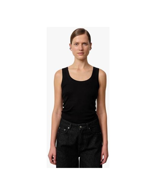 Birgitte Herskind Black Sleeveless Tops
