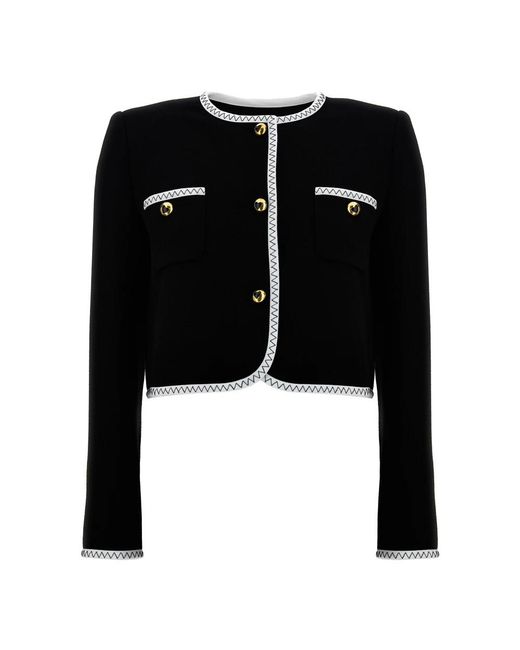 Light Jackets Moschino de color Black